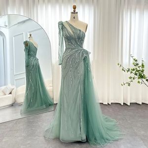 2024 Luxury hand beaded long evening / prom dress